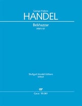 Belshazzar, HWV 61 SATB Vocal Score cover
